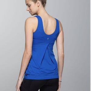Lululemon Tank Top Tame Me Tank Blue Size 8